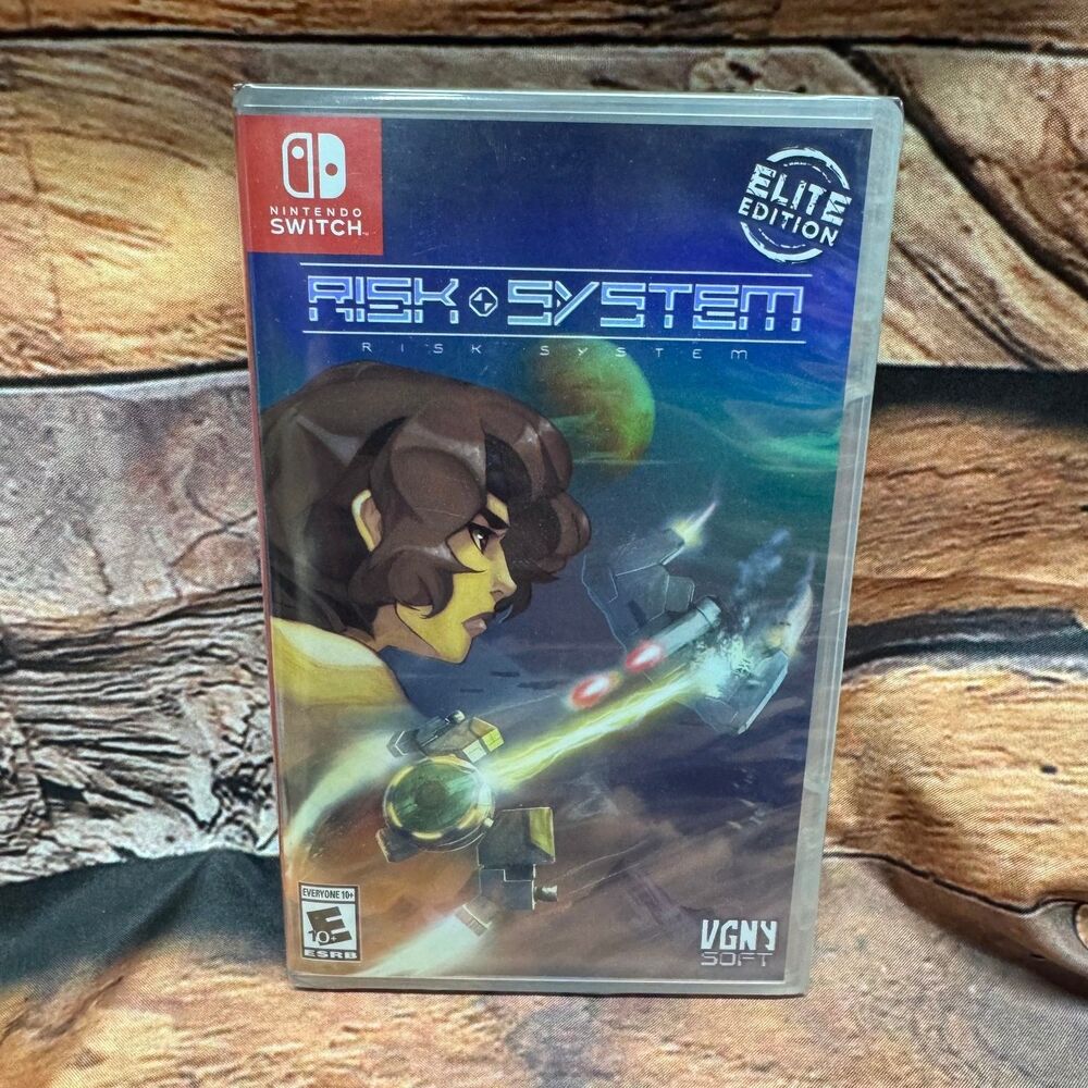 Risk System Elite Edition Nintendo Switch VGNYsoft VGNY 008 Shmup New Sealed Box